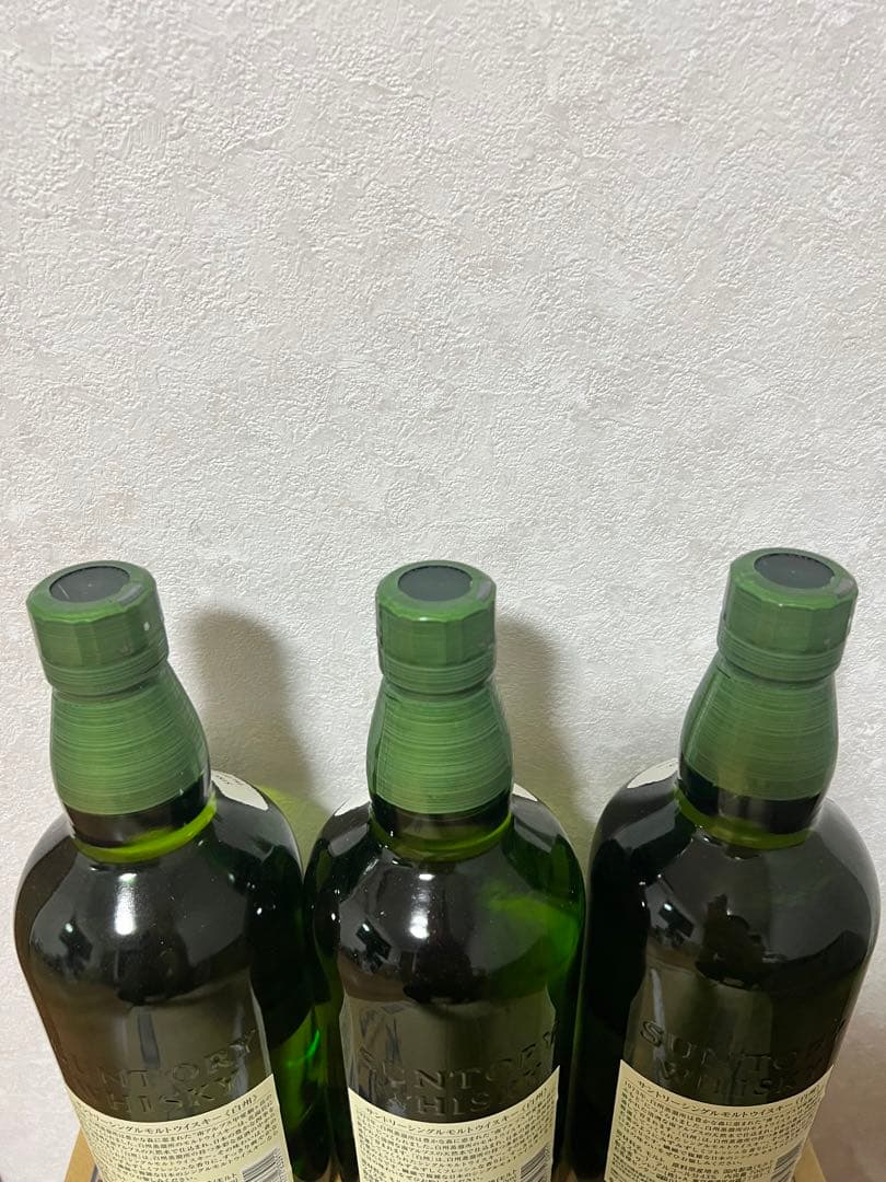 サントリー山崎 ウイスキー シングルモルトウイスキー白州ウイスキー6本セット