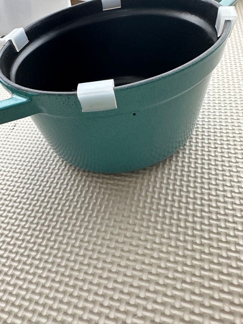 STAUB　ストウブ　ピコ・ココット　ラウンド　ミント　14cm　未使用品