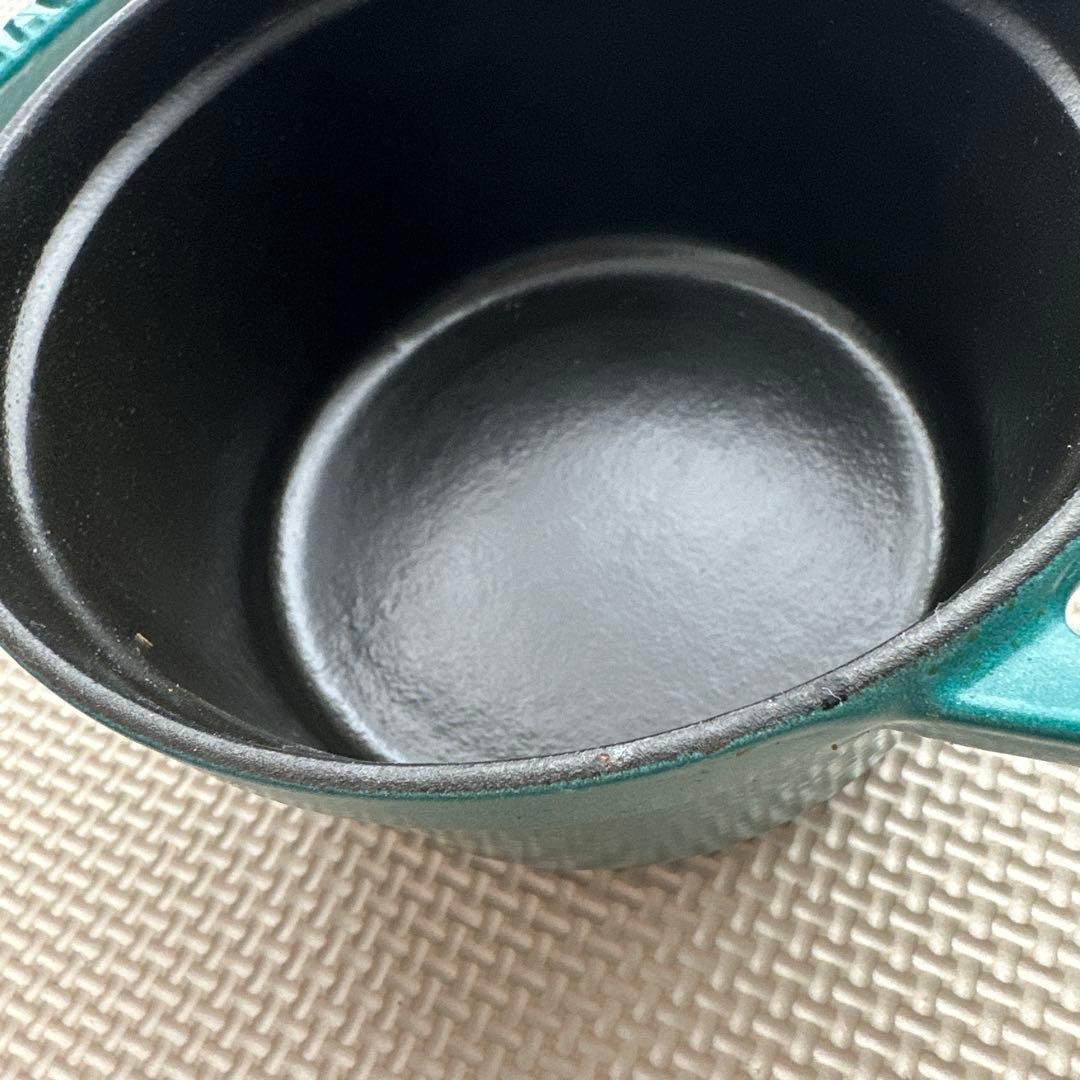 STAUB　ストウブ　ピコ・ココット　ラウンド　ミント　14cm　未使用品