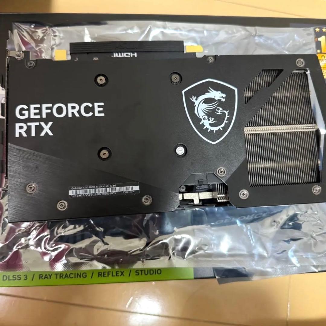 グラフィックボード・グラボ・ビデオカード MSI GEFORCE RTX 4060 Ti 8GB