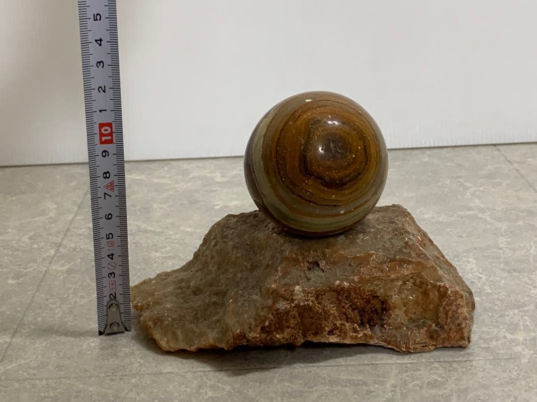 鑑賞石 天然石 木星 1.314kg オニキス 瑪瑙 メノウ ジュピター 台座付