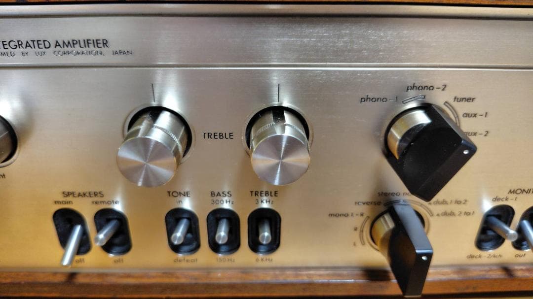 LUXMAN L-504 ステレオ プリメインアンプ インテグレーテッド