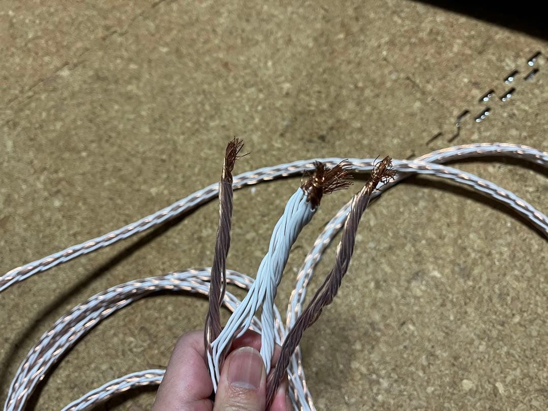 キンバーケーブル8TC AN 約2．4メートルペア