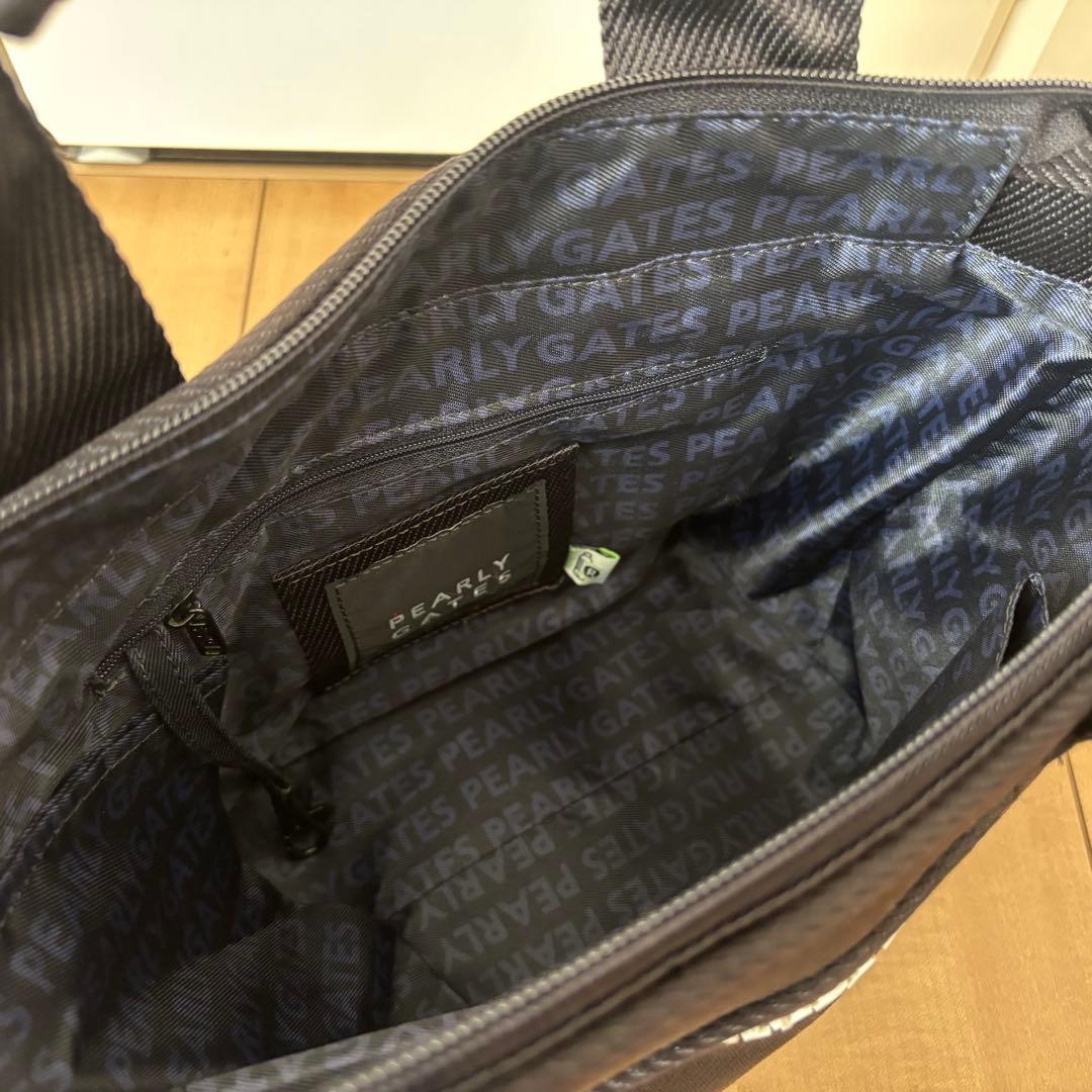 【美品】PEARY GATES パーリーゲイツ カートバック ネイビー