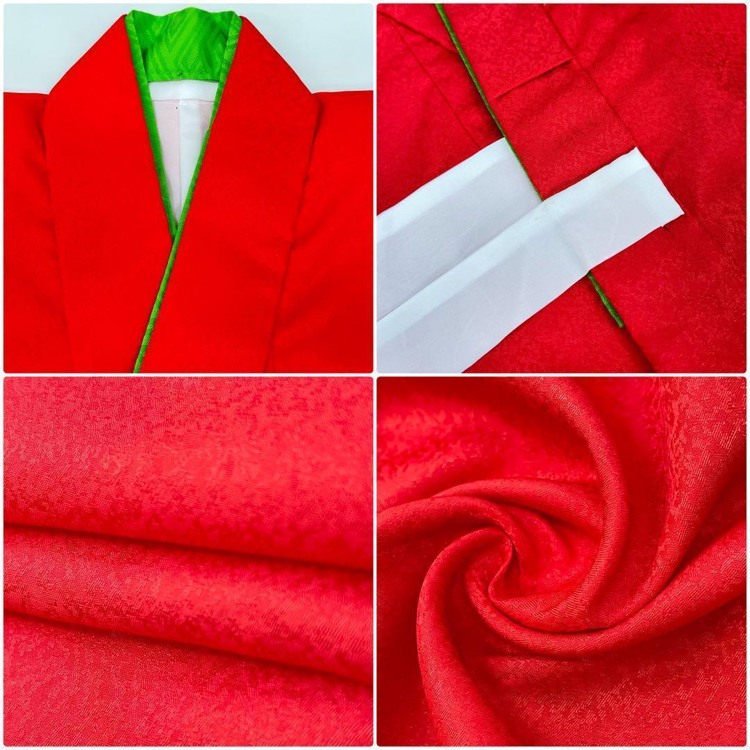 【着物と帯 時流】O105ys◆七五三 3才女の子着物&被布コート+長襦袢◆美品