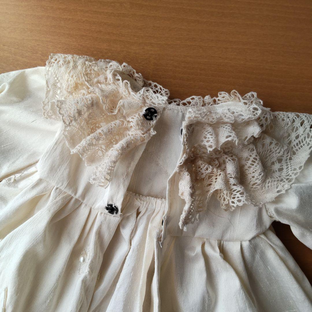 ヴィンテージのドレスをリメイクしたドールドレス♡