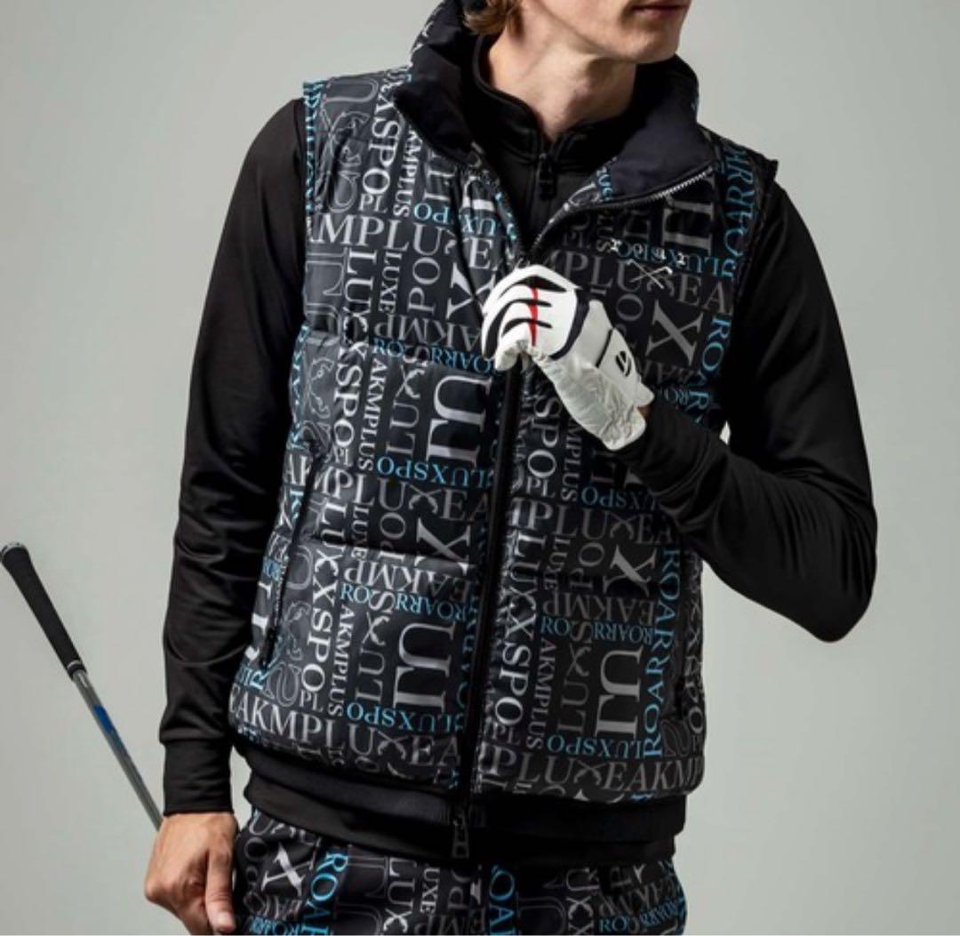 新品【LUXEAKMPLUS×roar】リュクスエイケイエムプラス　中綿ベスト