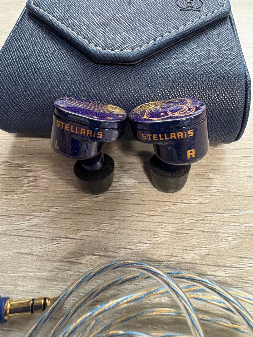 水月雨(MOONDROP)・群青-STELLARiS・有線イヤホン・ステラリス