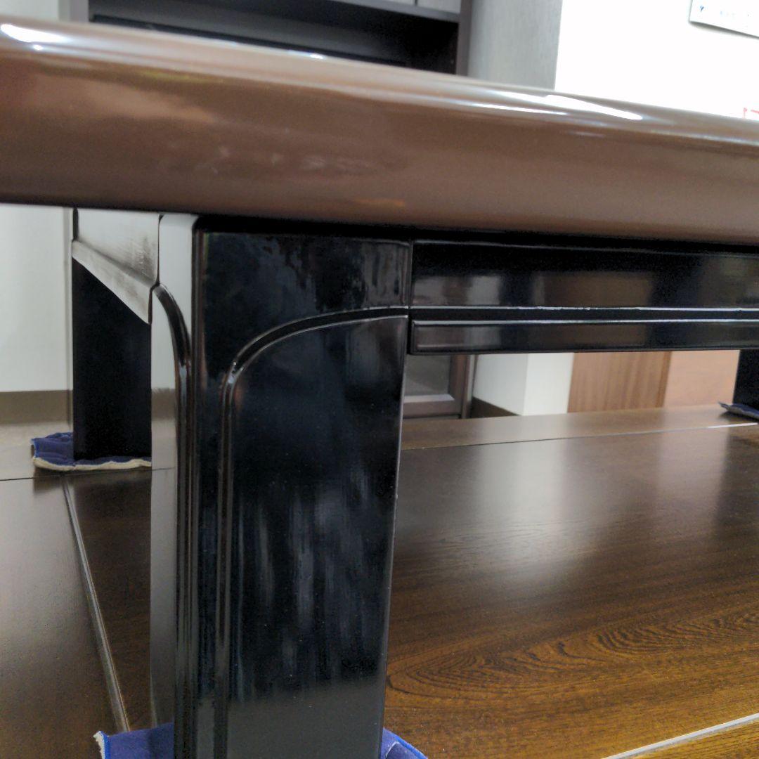 最終 未使用 送料込み 座卓 ローテーブル フラワー大