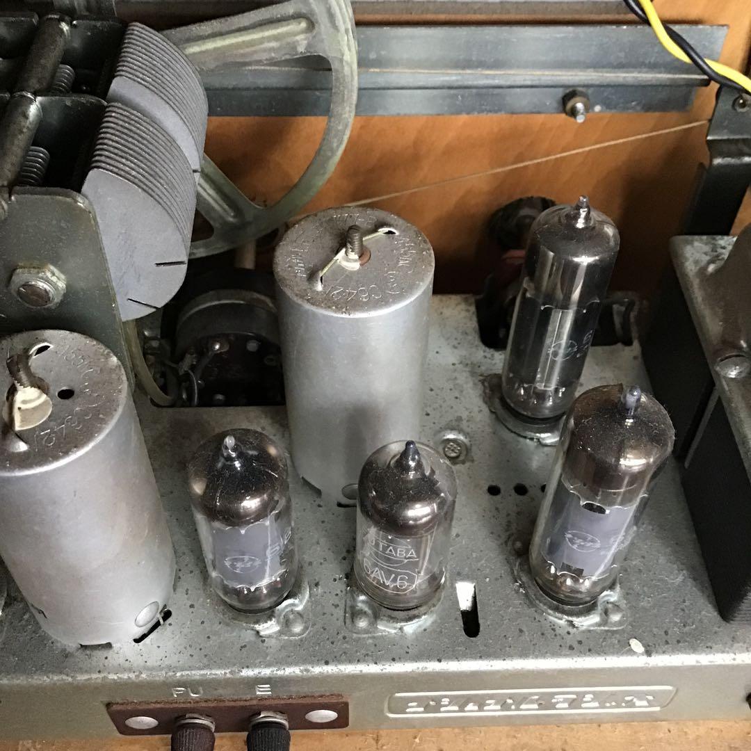 昭和レトロ　真空管ラジオ　完全オーバーホール済み　ナショナル　マジックアイ