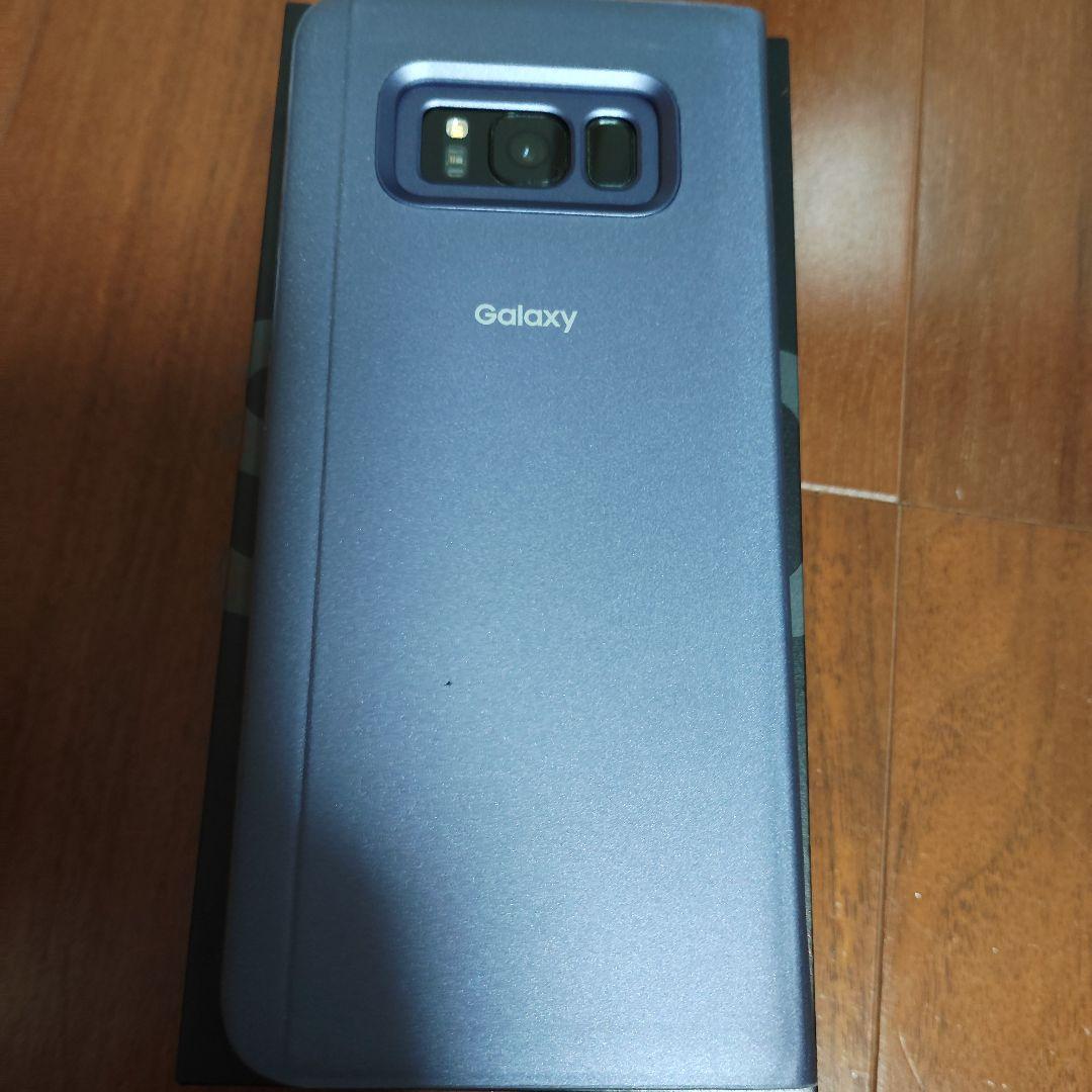 Galaxy s8 plus docomo クリアビュー ケース 付き