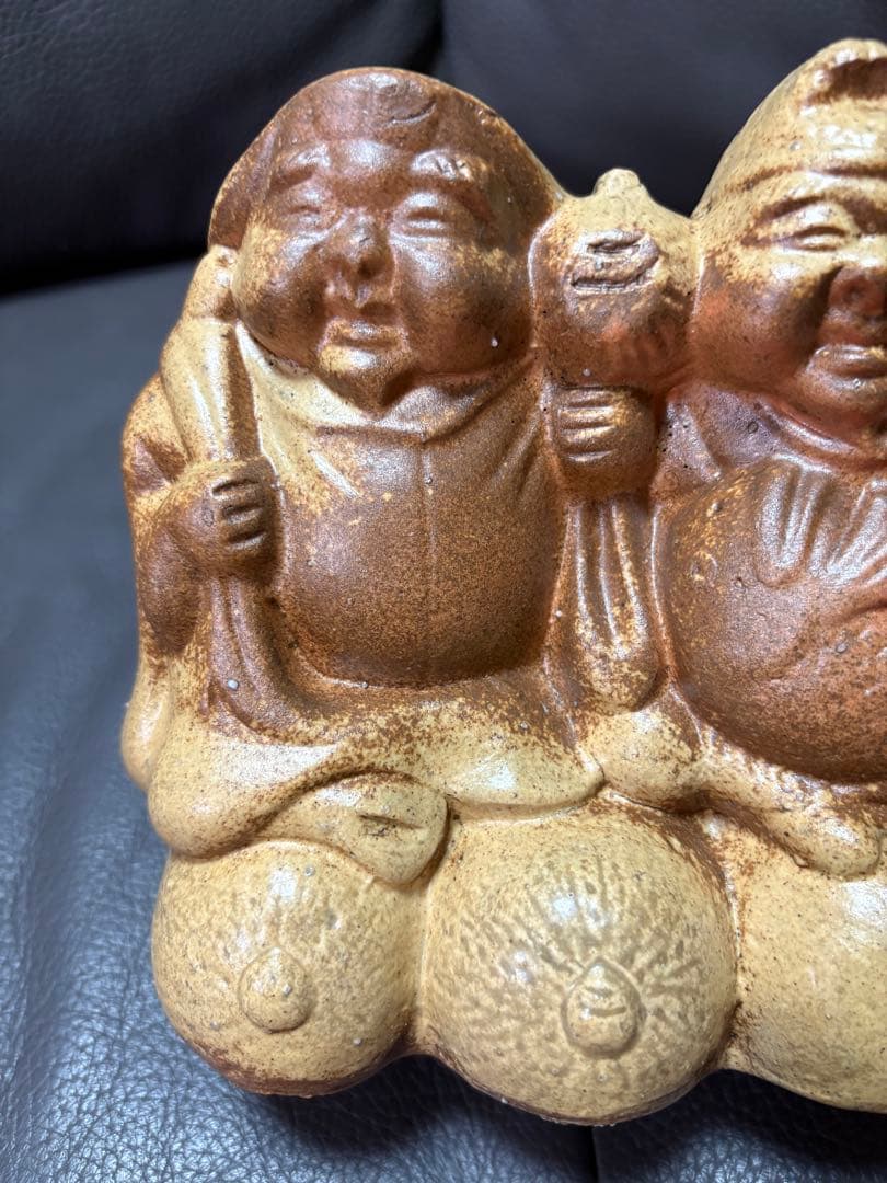 置物　七福神の恵比寿様と大黒天様