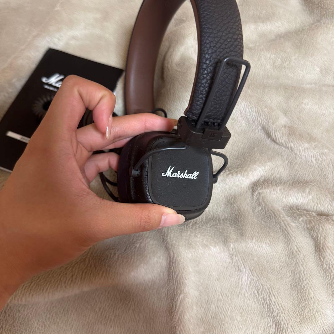 Marshall MAJOR4 ワイヤレス ヘッドホン　ブラウン