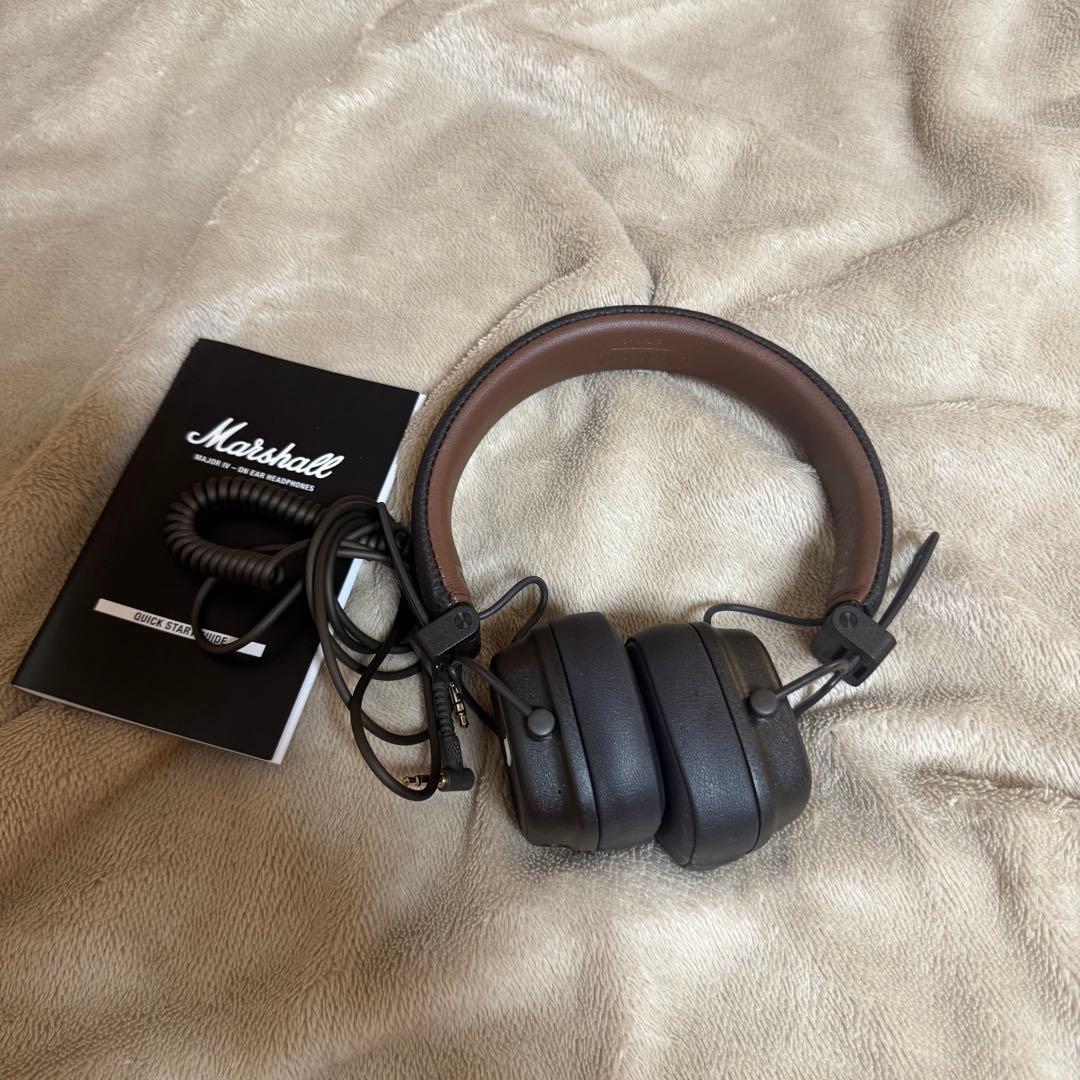 Marshall MAJOR4 ワイヤレス ヘッドホン　ブラウン
