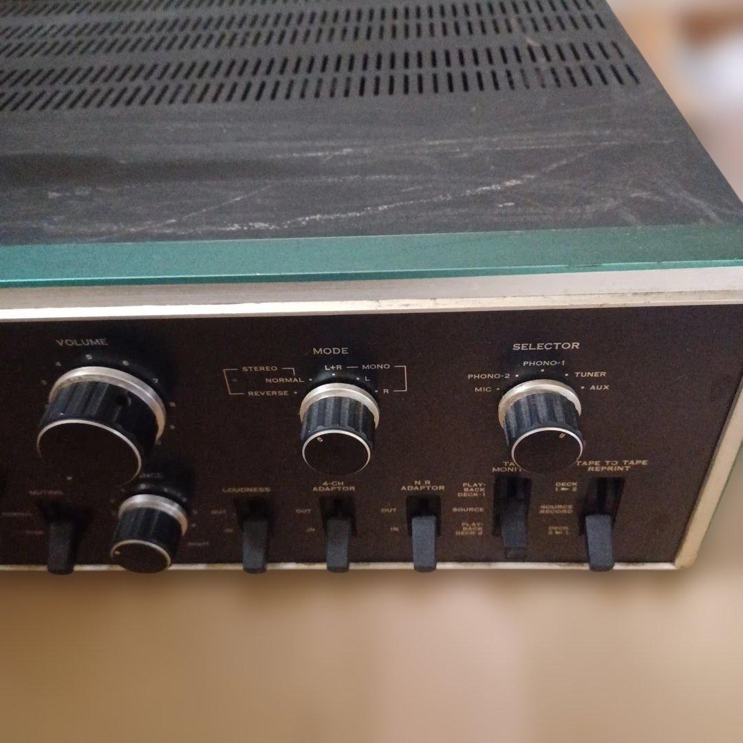 SANSUI AU-9500 ステレオアンプ　通電確認ずみ　アンプ　さんすい