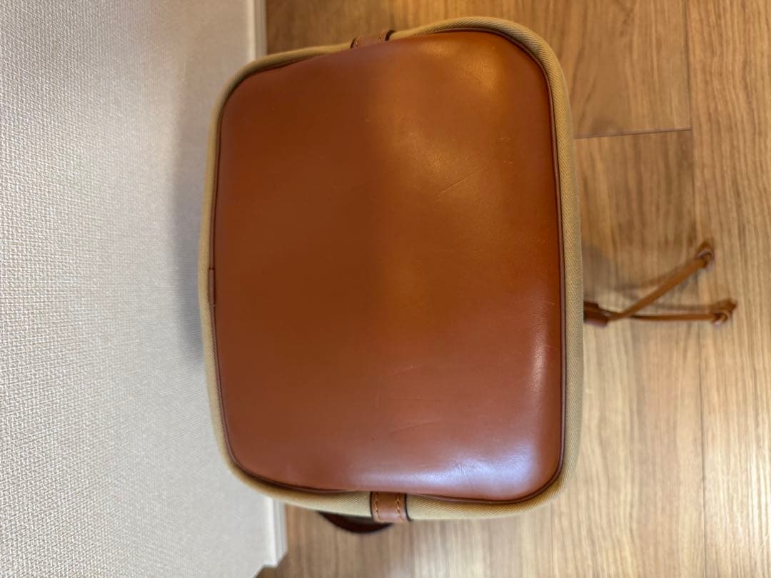 Brady ブレディ カルダー ベージュ 巾着 ショルダーバッグ 英国製