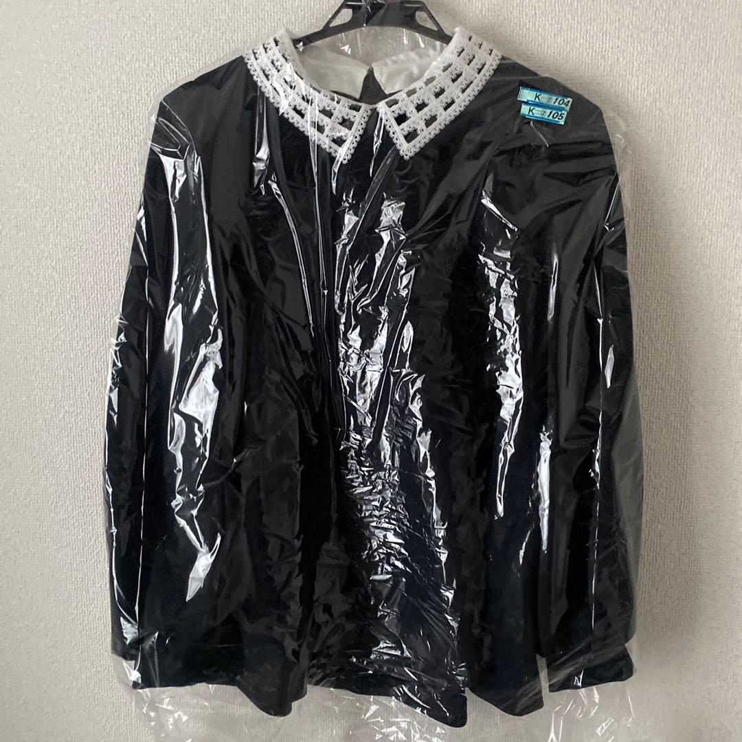 今期SPONGY ペプラム ブラウス