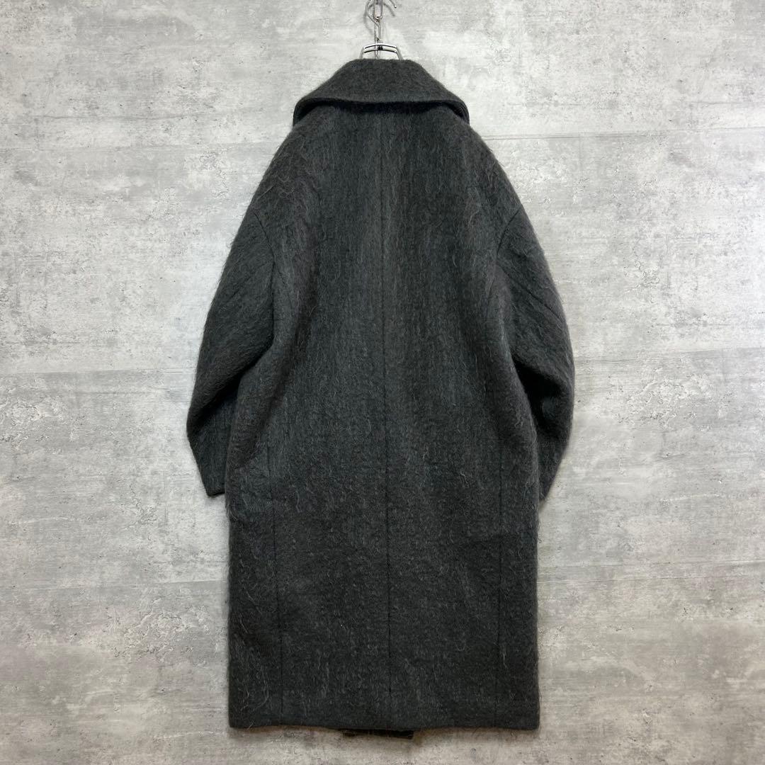 美品 UNCRAVE アンクレイヴ シャギーオーバーコート　ロングコート