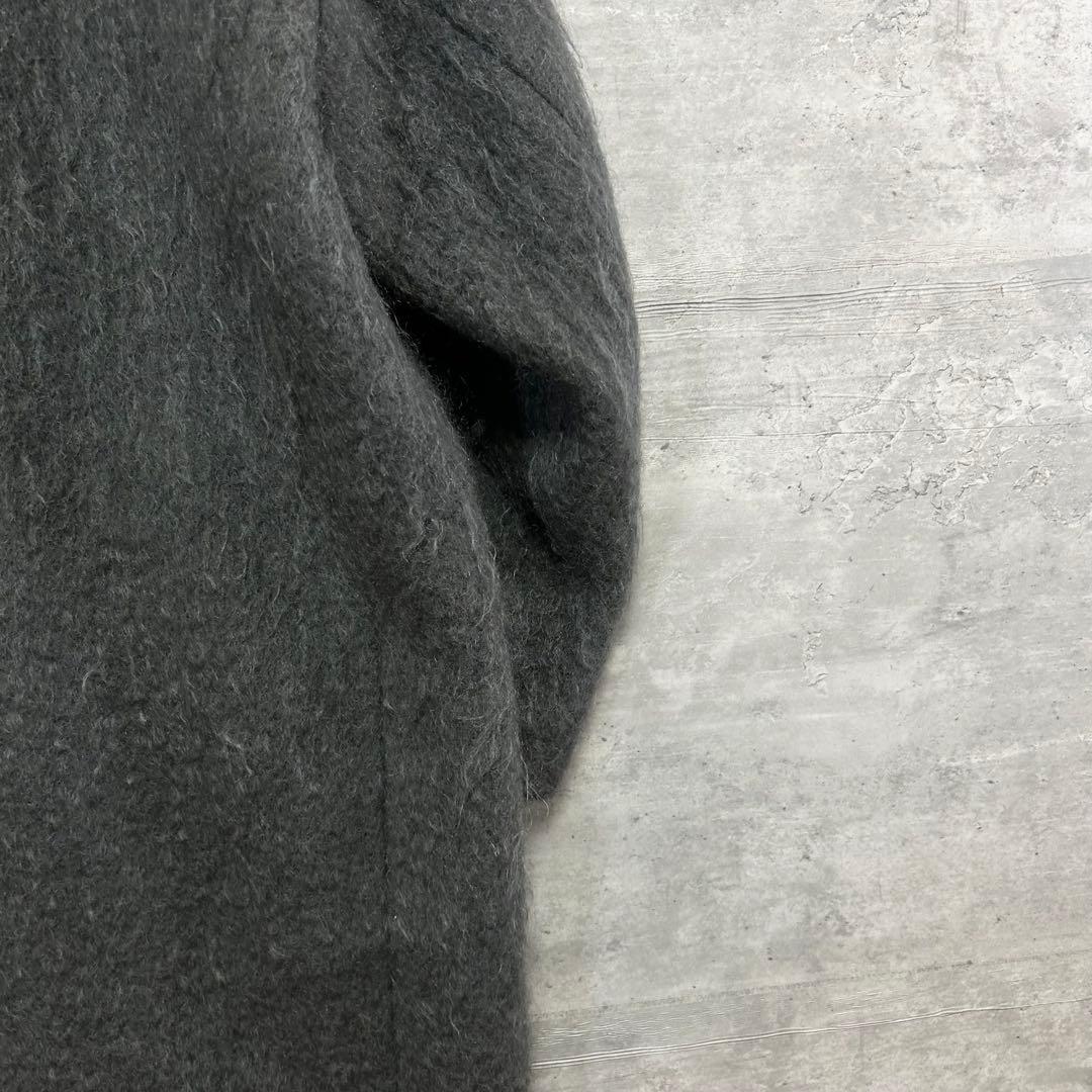 美品 UNCRAVE アンクレイヴ シャギーオーバーコート　ロングコート