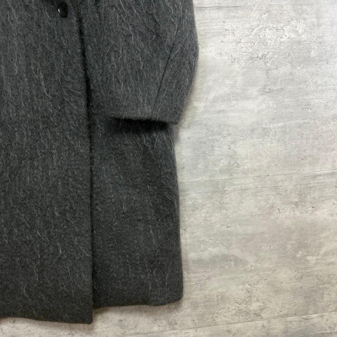 美品 UNCRAVE アンクレイヴ シャギーオーバーコート　ロングコート