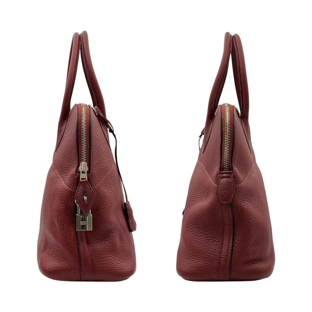 【極美品】エルメス ボリード31 トリヨン 2way ハンドバッグ ボルドー