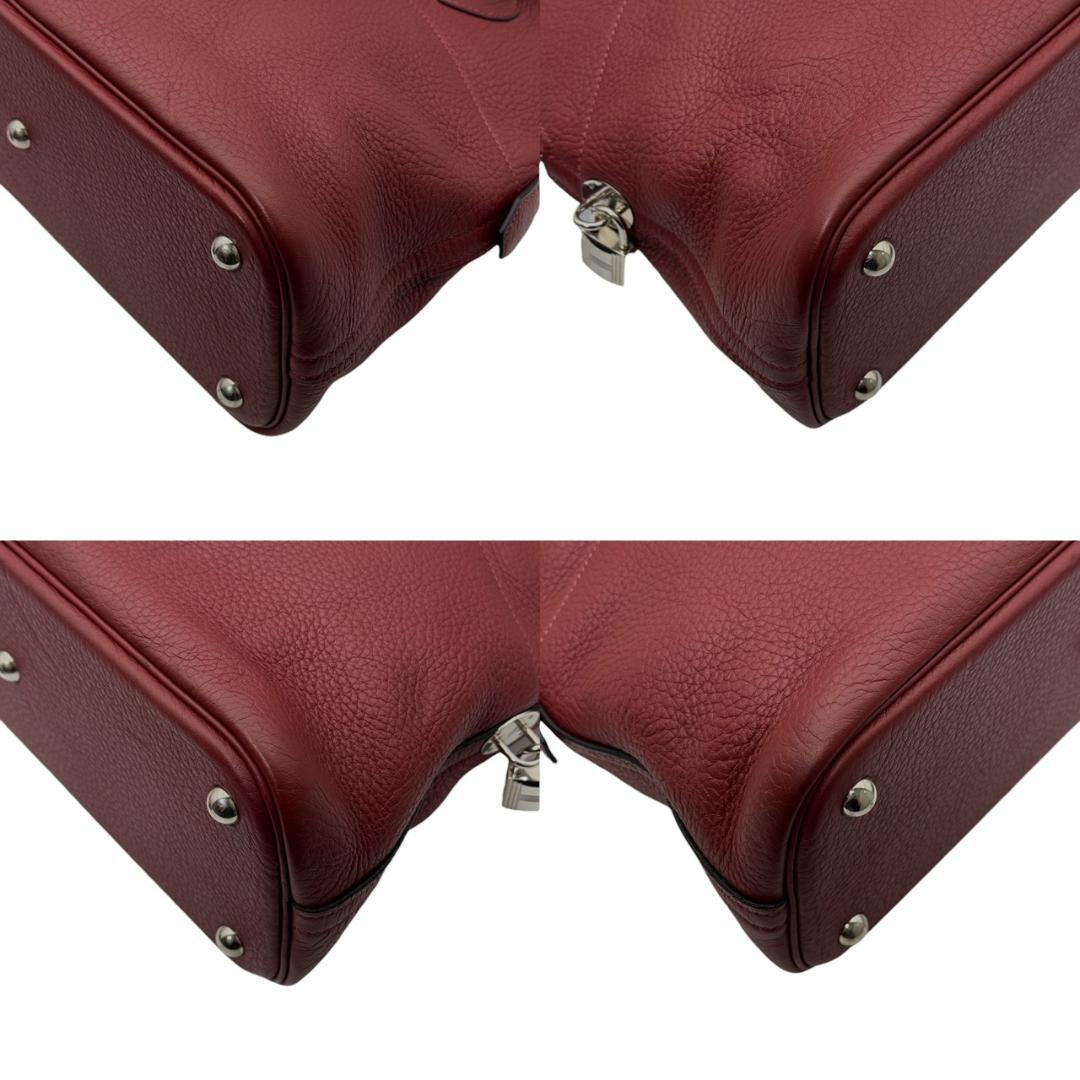 【極美品】エルメス ボリード31 トリヨン 2way ハンドバッグ ボルドー