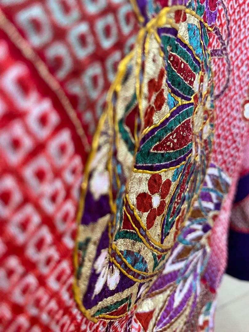 総絞り　7歳七五三 フルセット