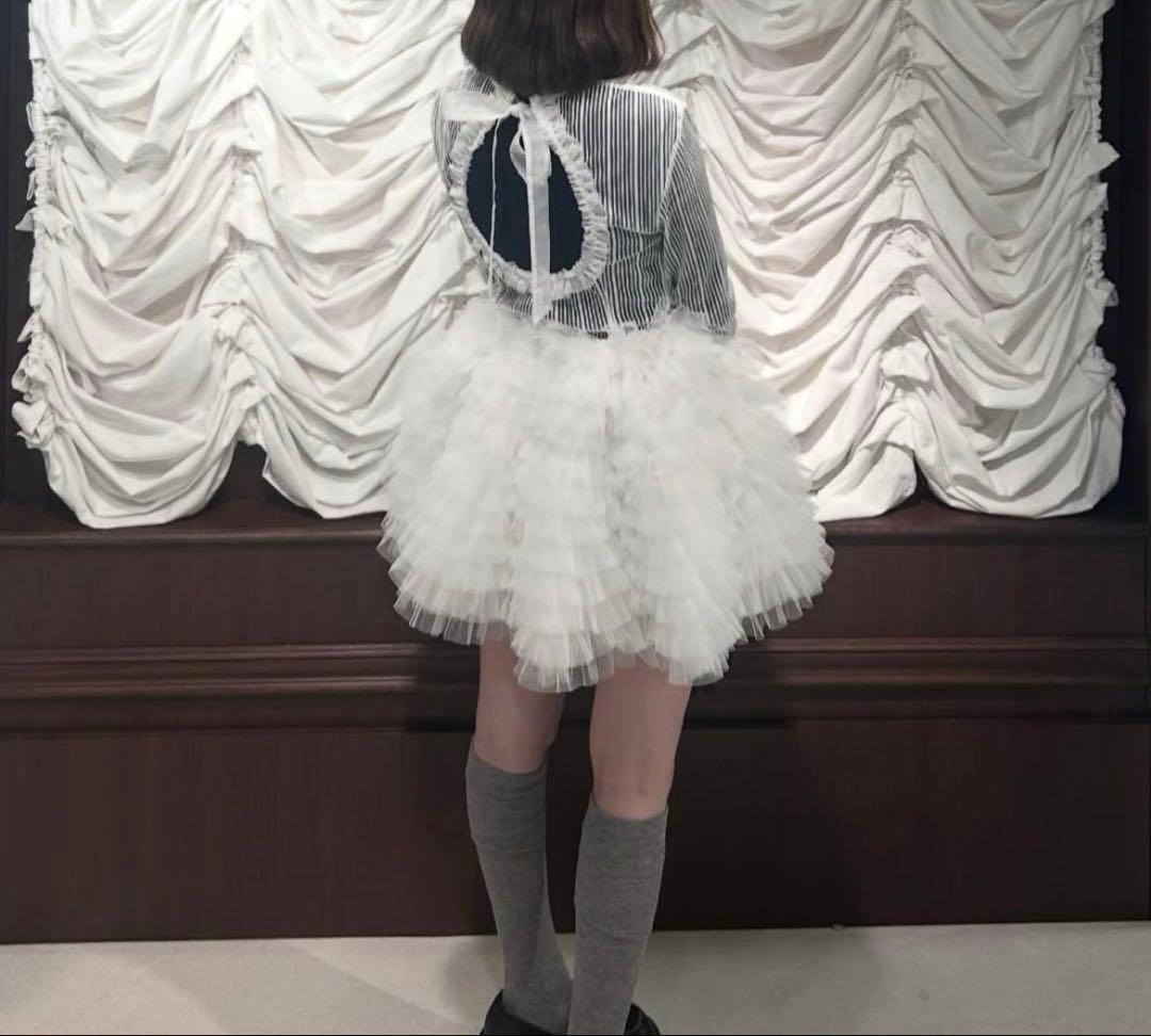 bibiy.ビビィ★AVELINE RIBBON TOP リボン