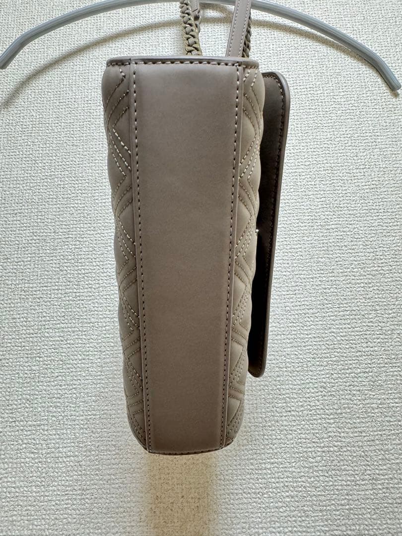 【美品】Tory Burchトリーバーチ マットグレー　ショルダーバック