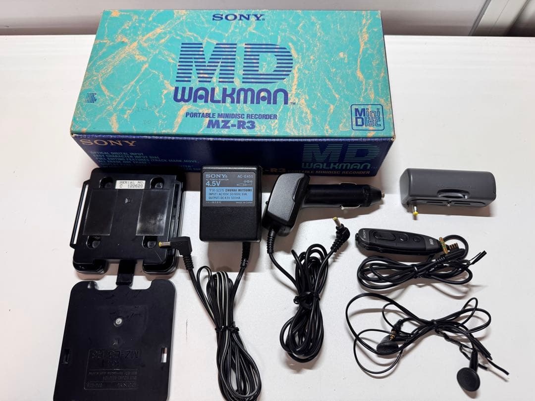 SONY ソニー MZ-R3 MDレコーダー 中古 ☆通電確認済☆ 箱付き