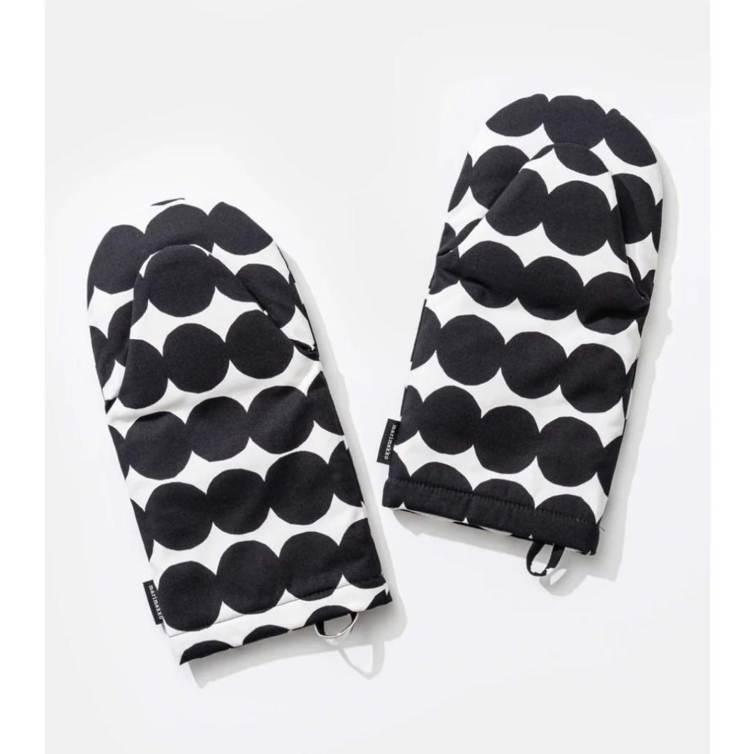 新品 marimekko RASYMATTO ラシィマット エプロン ミトン×2
