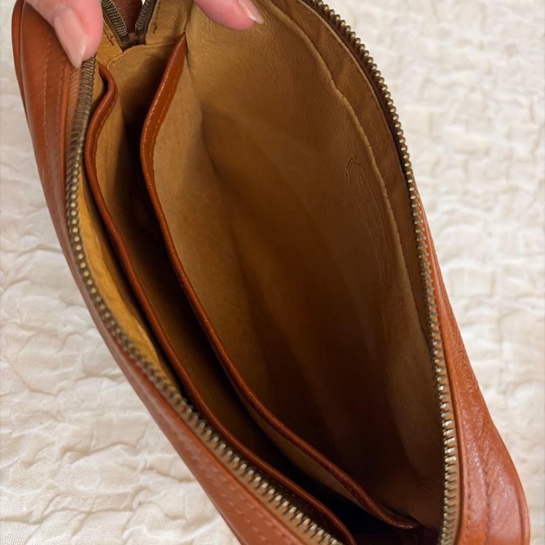 MCM ロゴプリント ショルダーバッグ