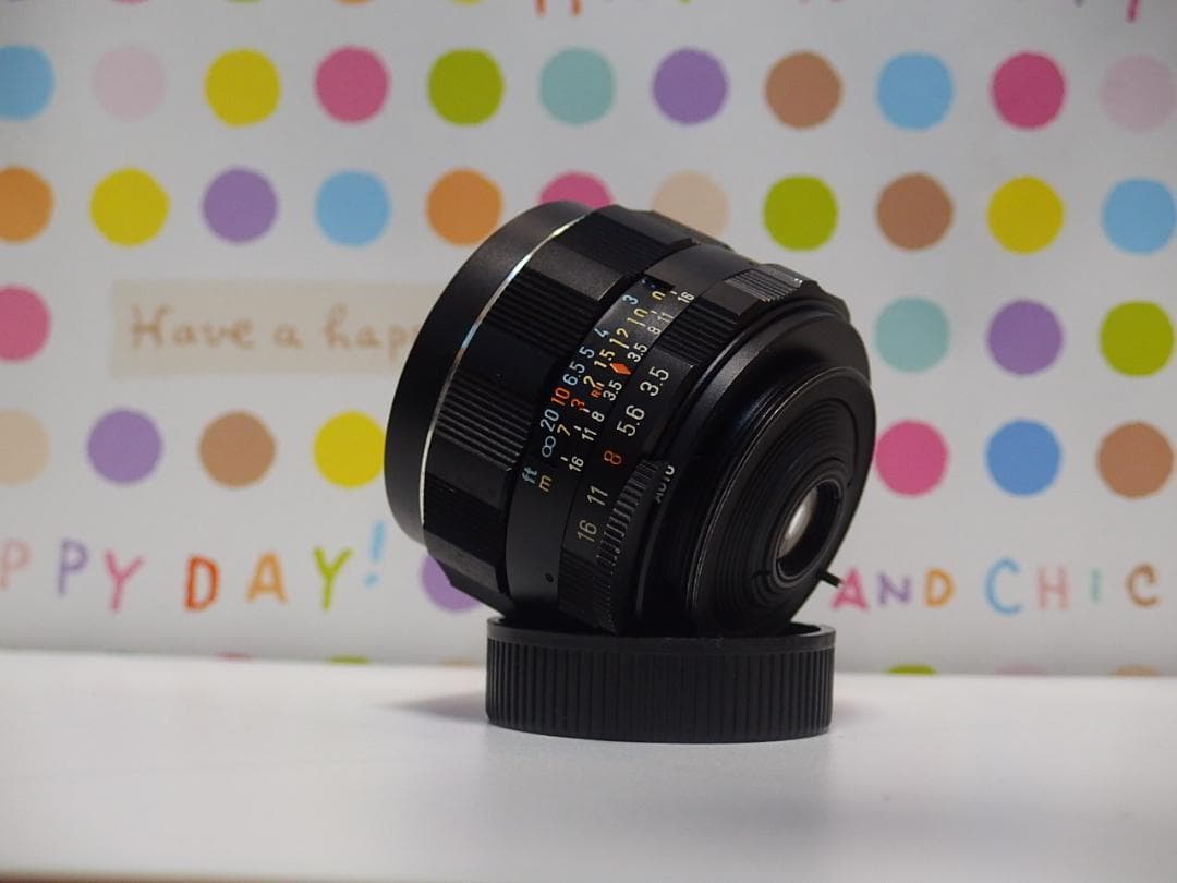 Super Takumar 28mm F3.5 EOS Mマウントアダプター付