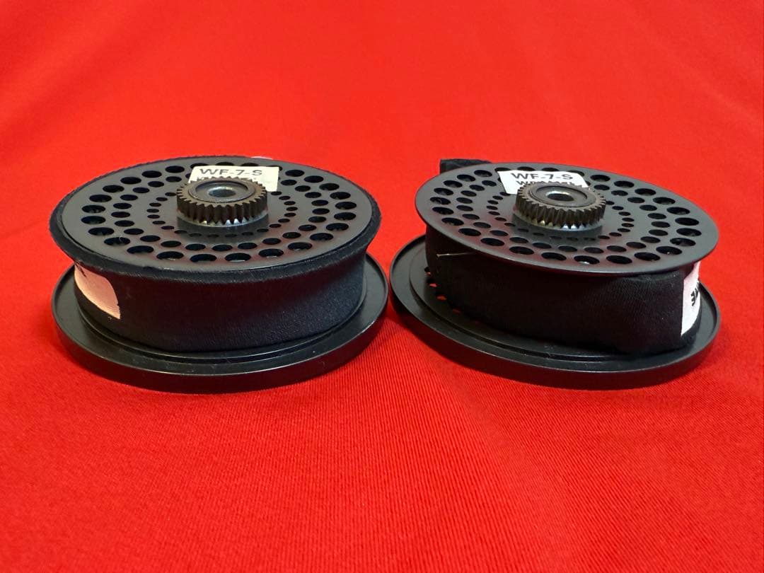 ORVIS ★☆ オービス フライリール 2個 革ケース付き 正常作動未確認