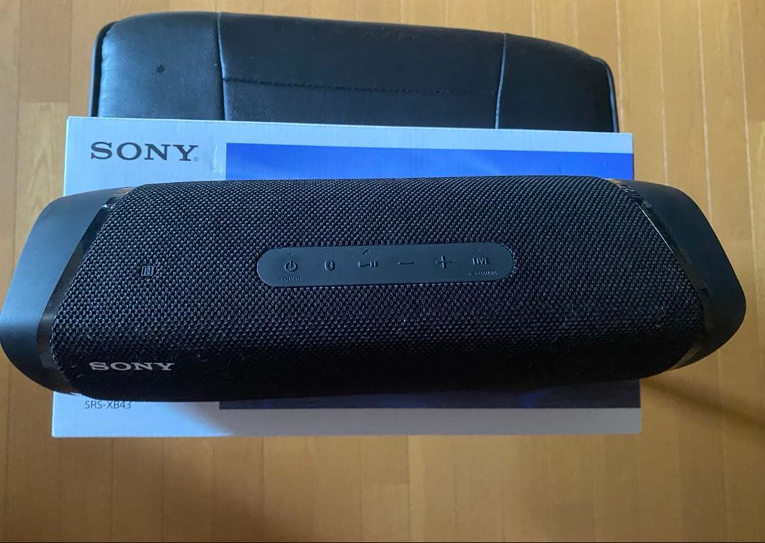 SONY SRS-XB43 ワイヤレススピーカー　ブラック EXTRA BASS