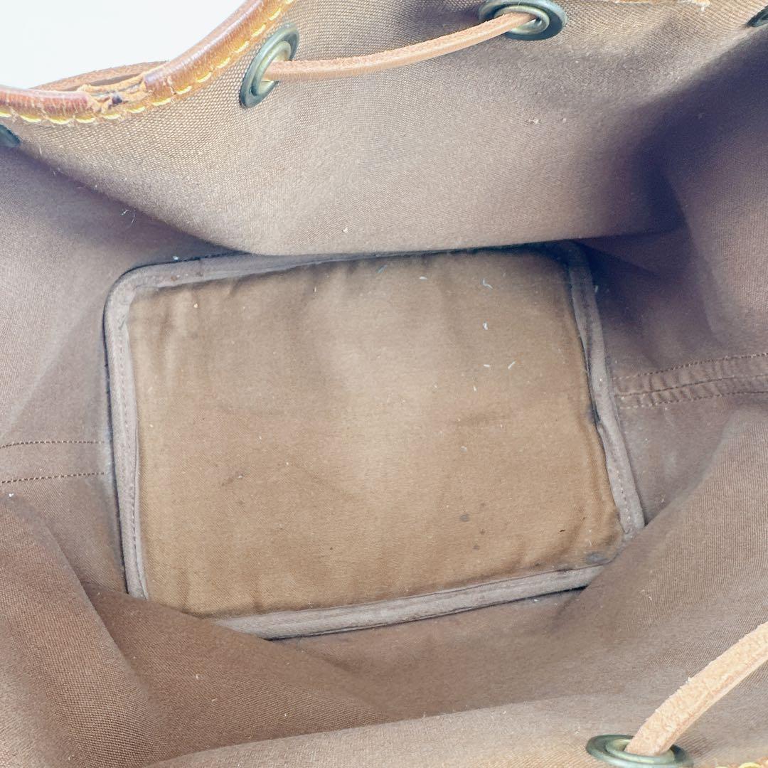 ルイヴィトン　モノグラム　巾着　プチノエ　純正ショルダーストラップ