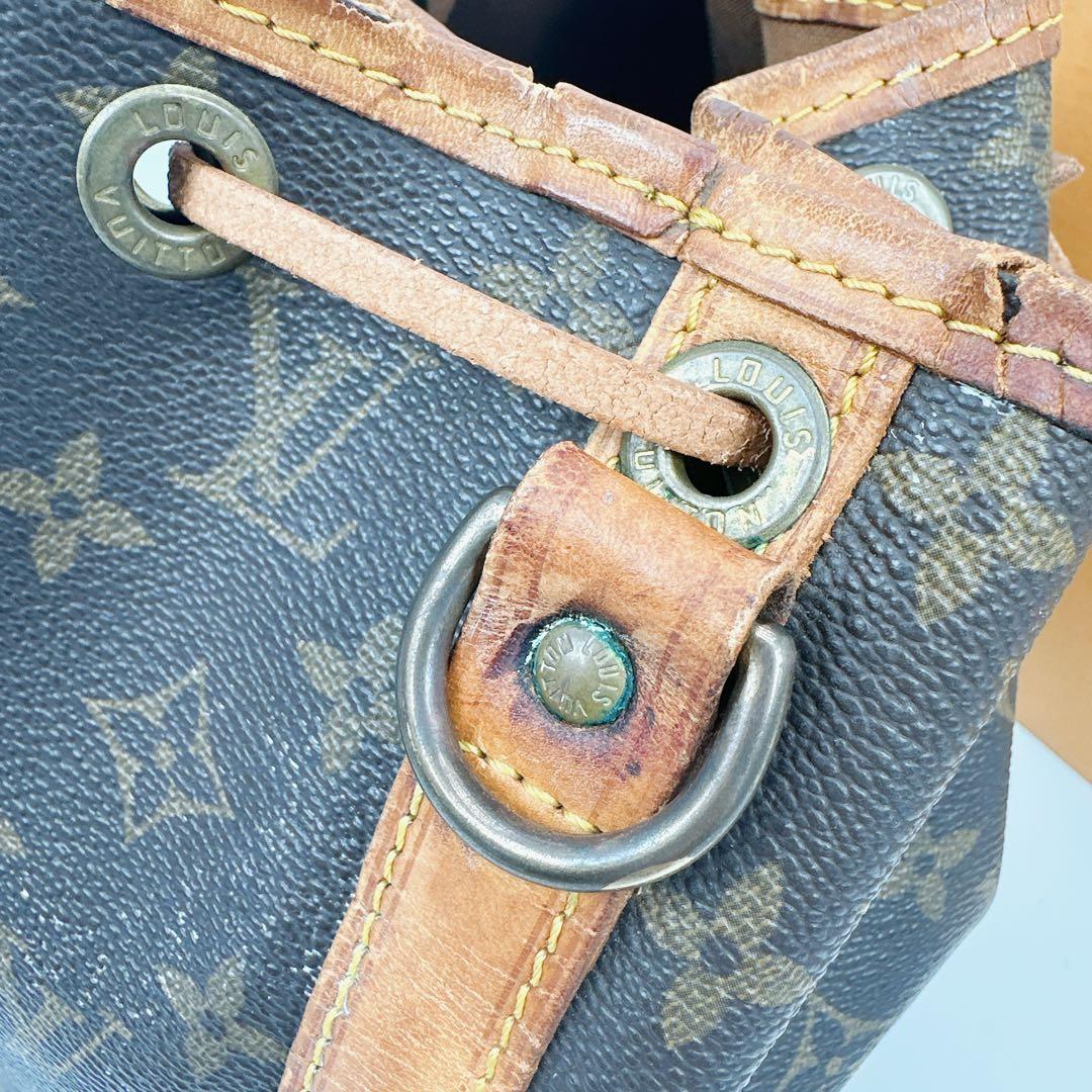 ルイヴィトン　モノグラム　巾着　プチノエ　純正ショルダーストラップ