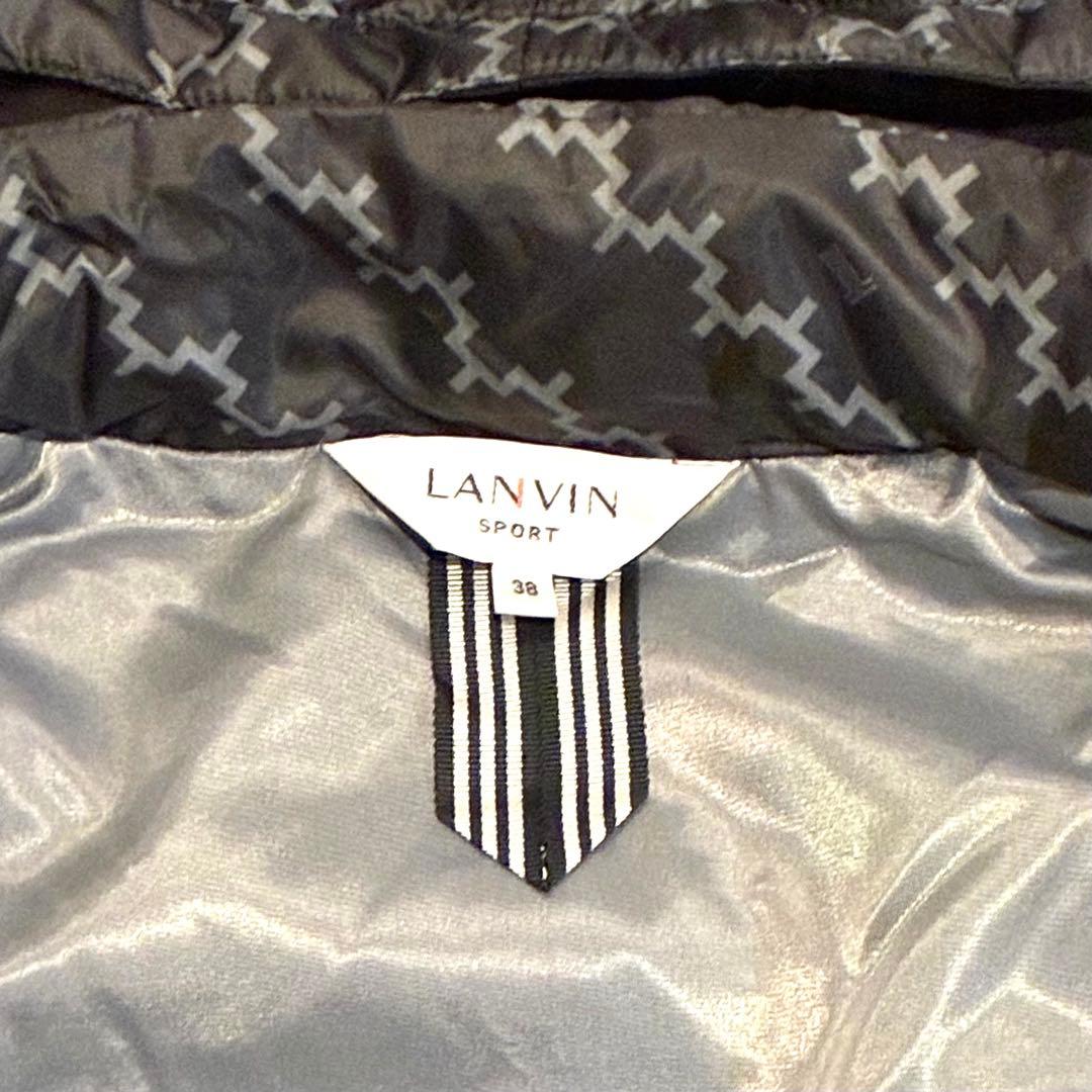 LANVIN SPORT ダウンジャケット　黒　38(M)