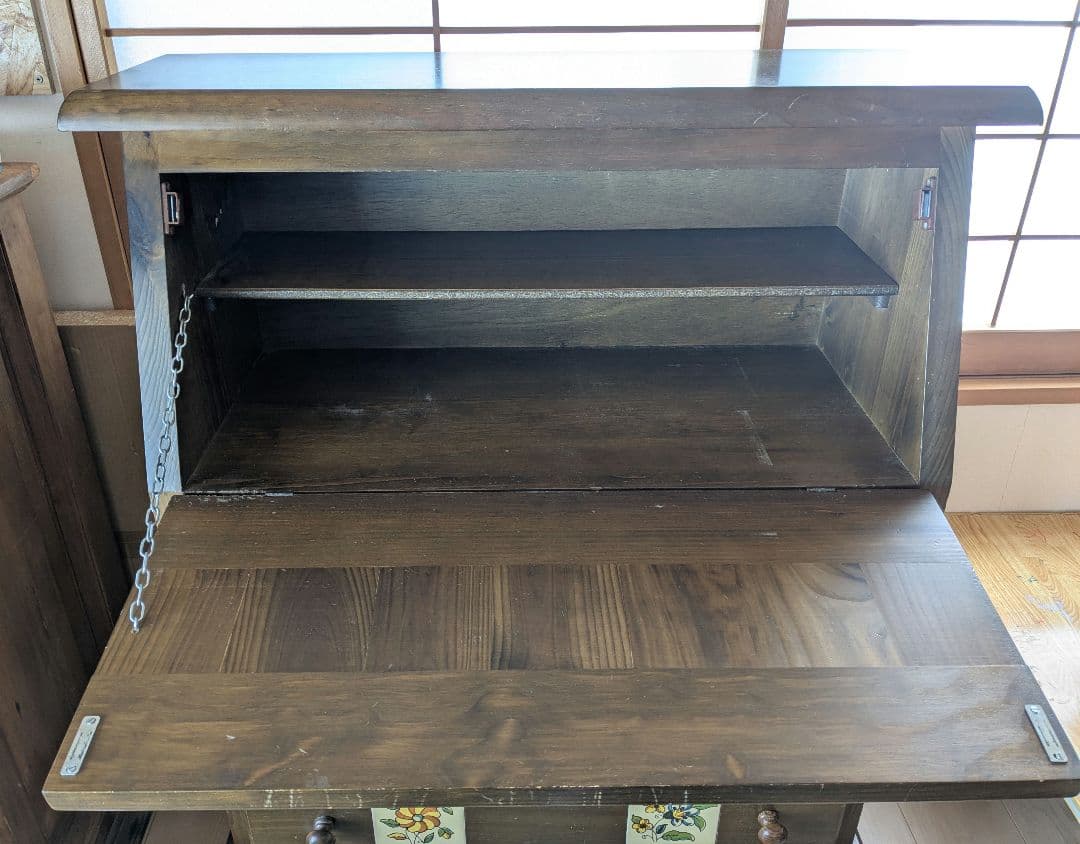 角煮☆ ACTUS スペイン製　ライティングビューロー北欧　チェスト