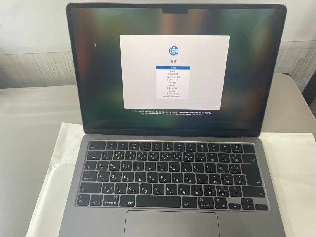 MacBookAir M2 8G/256G AppleCare+ 残1年以上