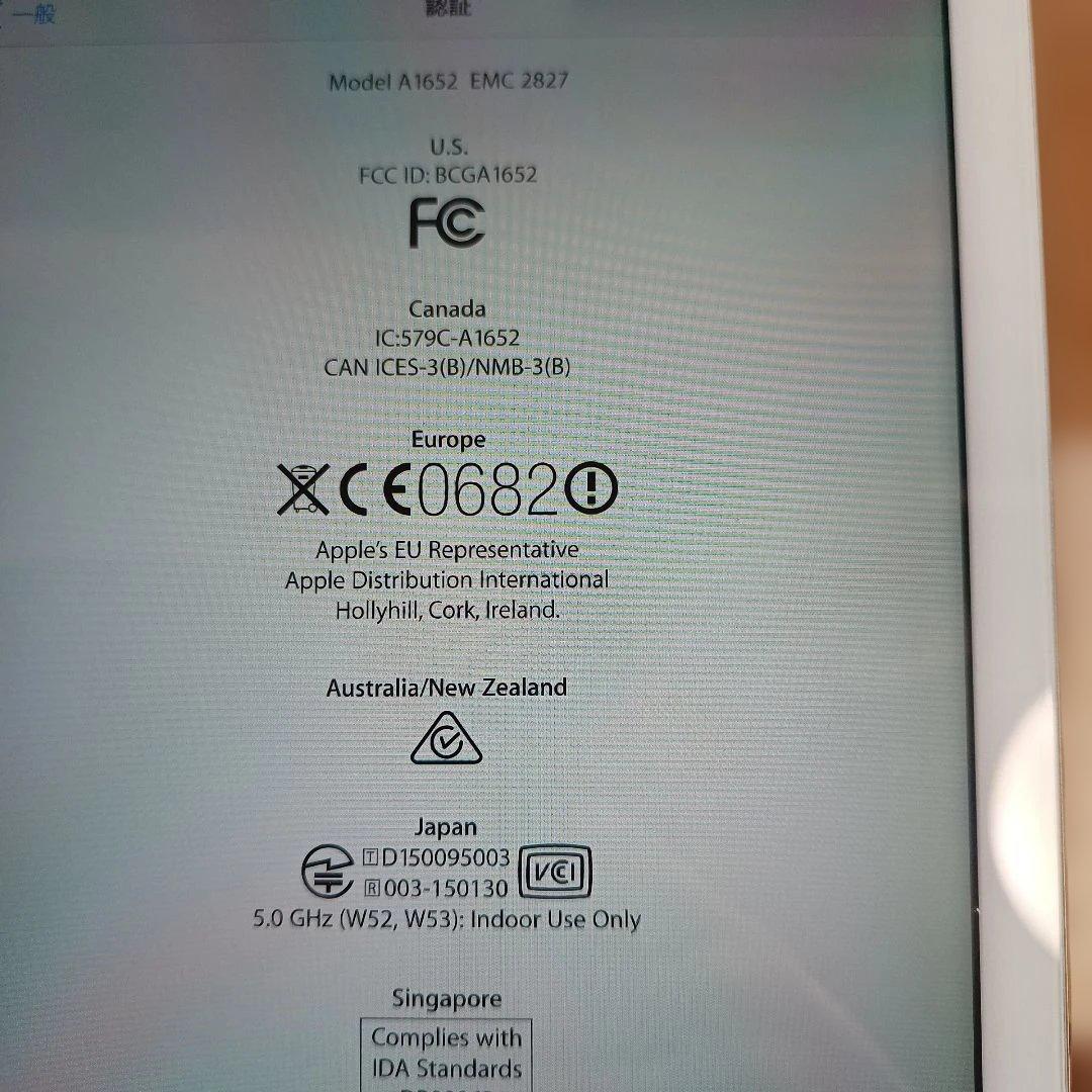 iPad Pro (第一世代)128GB Wi-Fi + Cellular
