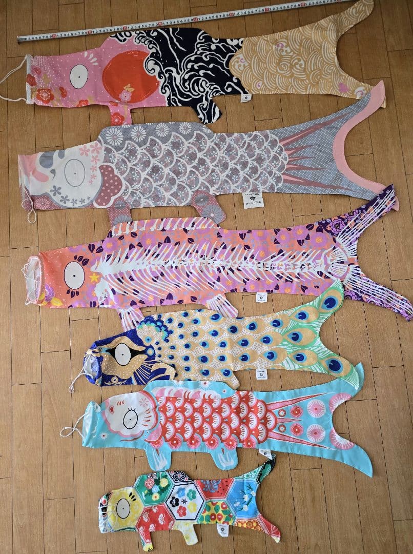 madame mo 鯉のぼり６枚セット