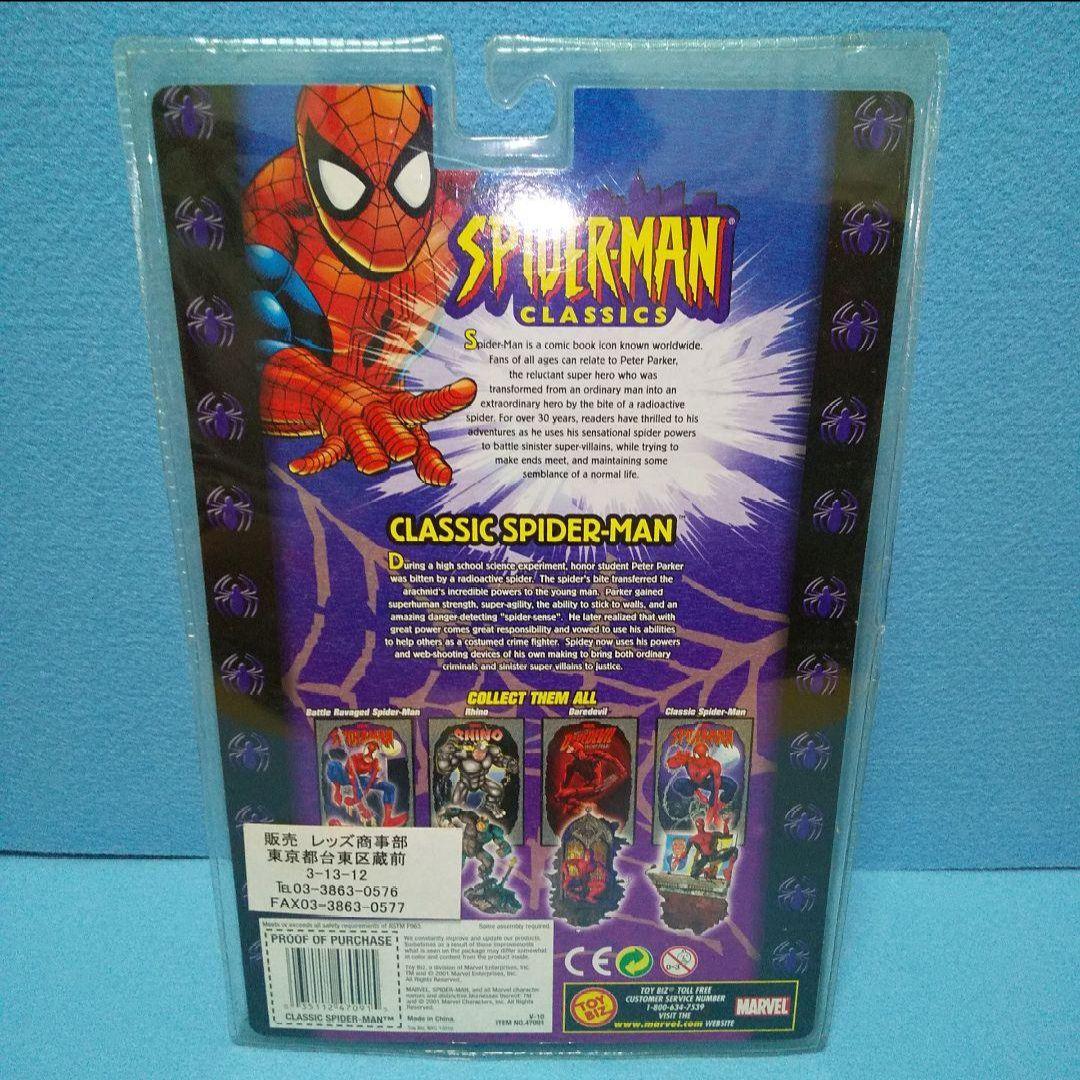 未開封★スパイダーマンクラシック２の4体セット/SPIDER-MAN、デアデビル