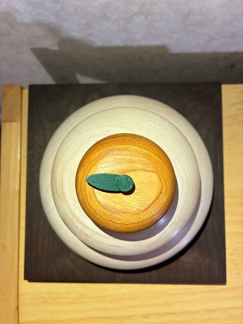 【美品】木製鏡餅　お正月　飾り