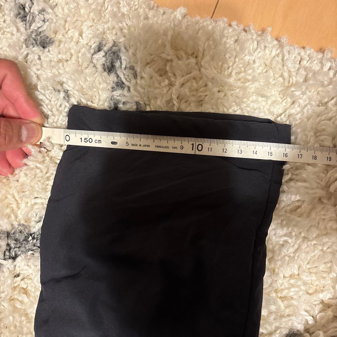 アンパスィ中綿ダウンパンツサイドロゴ