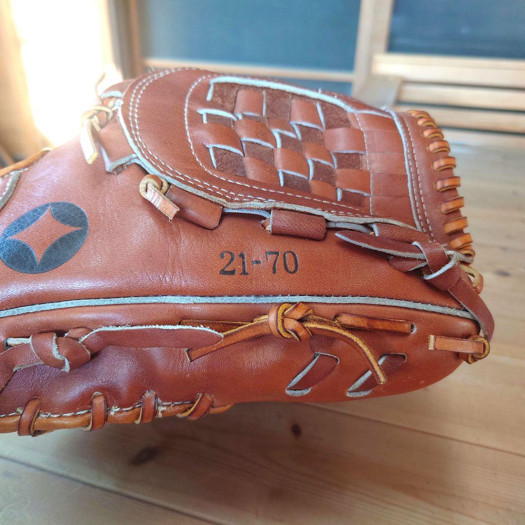 スポルディング 軟式グローブ 21-70 ブラウン