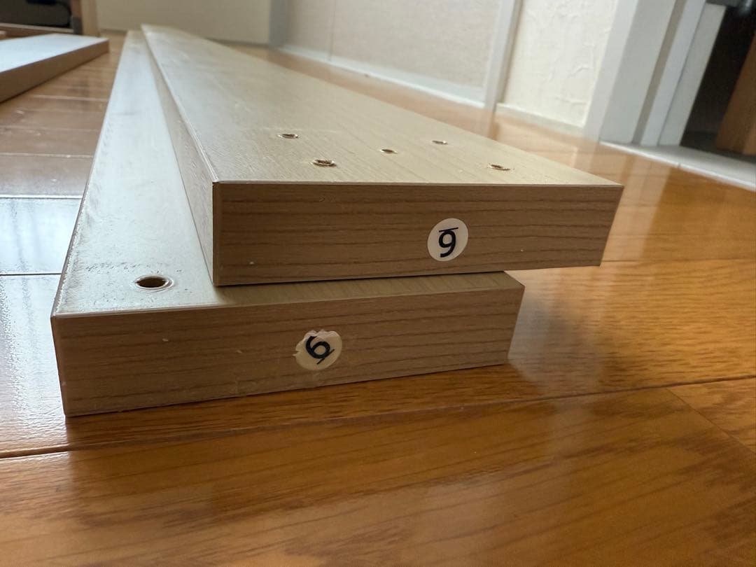 北欧調フロアベッドフレーム(S) オーク