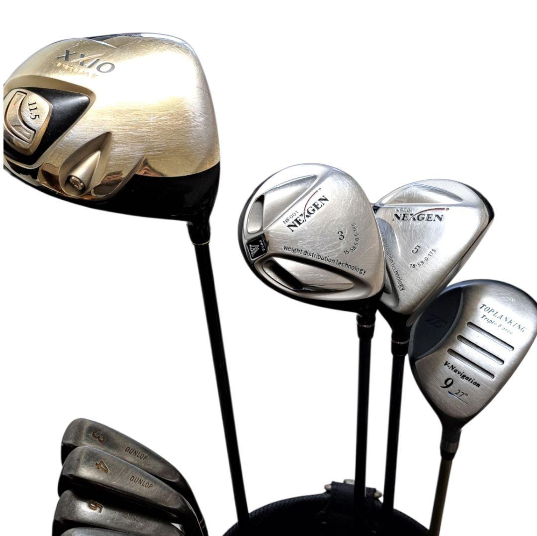 メンズ　ゴルフクラブセット　ゼクシオ　ネクスジェン