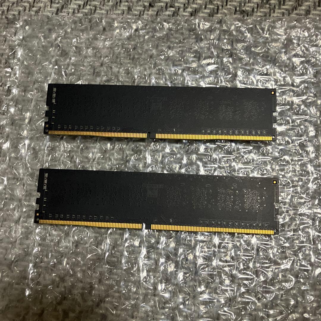 DDR4 8GB メモリ F4-2666C19D-16GNT2セット