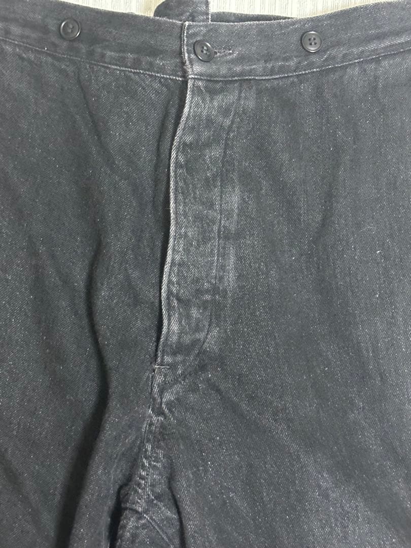 ヒロ　comoli デニムオーバーパンツ